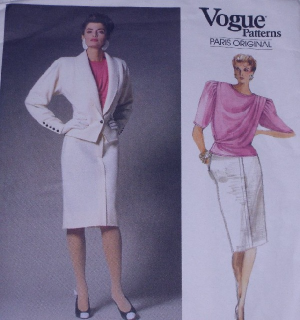 Vogue Designer Pattern LADIES  Dress Emanuel Ungaro Sz 10 UNCUT